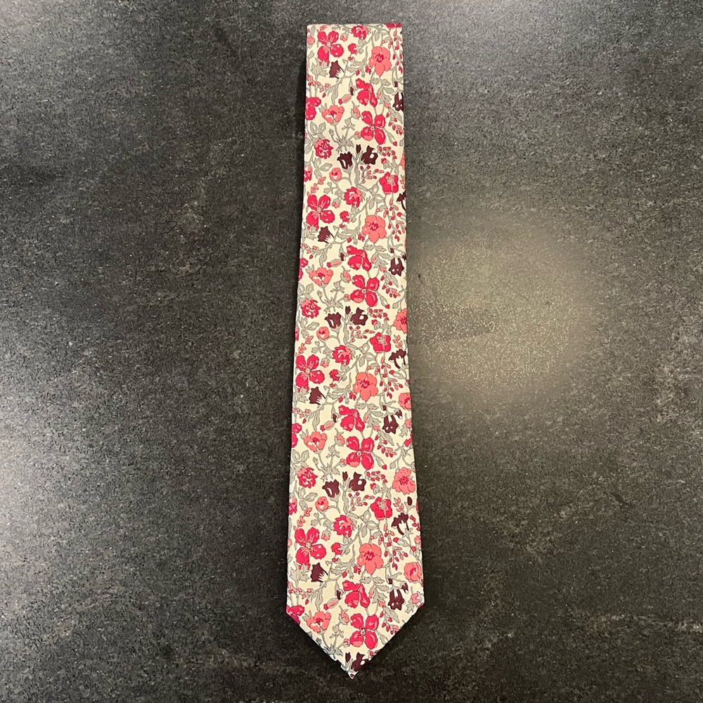 Liberty London for Target Floral Tie, Like New, Pink